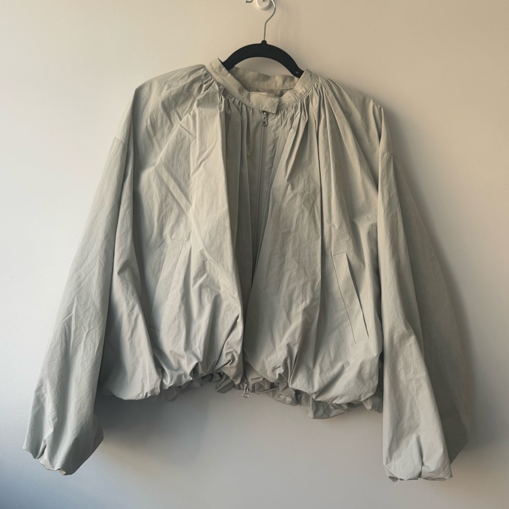 Amomento Bubble Women's Light Gray Jacket